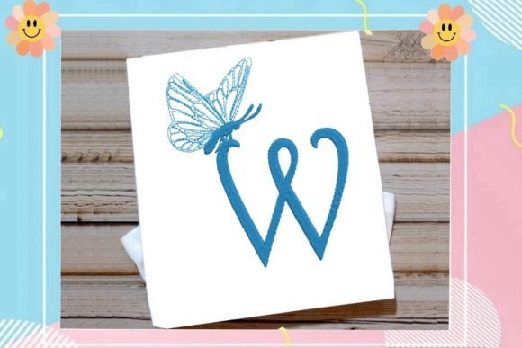 Beautiful Butterfly Letter W: A Designer’s Review