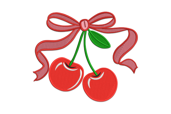 Cherries Valentine: A Sweet Stitch for Etsy Shops