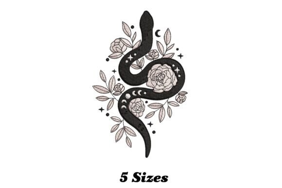 Floral Snake: A Whimsical Embroidery Review