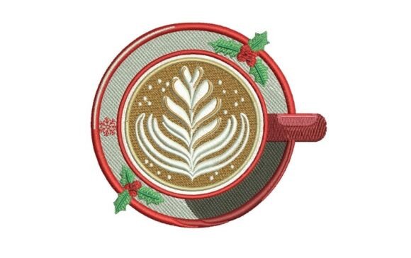 Holiday Latte Art: A Cozy Embroidery Review