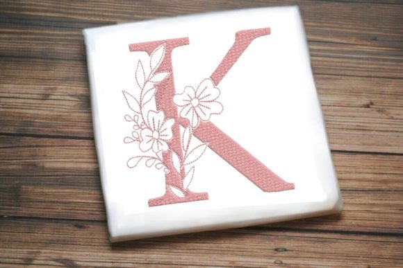K Floral Monogram: A Designer’s Review for Merch