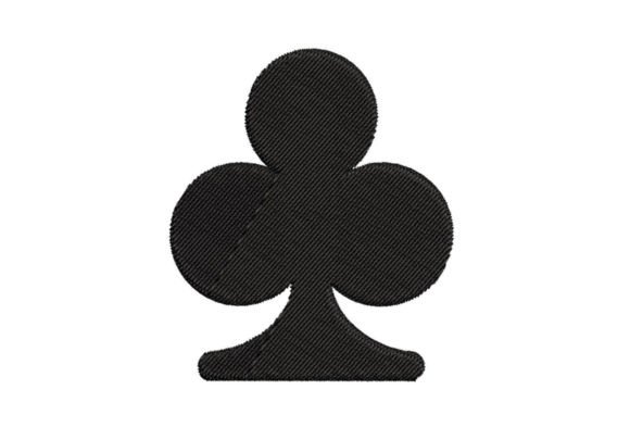 Review: Playing Card Queen of Clubs for Holiday Embroidery
