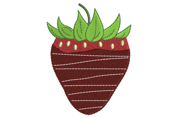 Review: Stripy Chocolate Covered Strawberry for Apparel