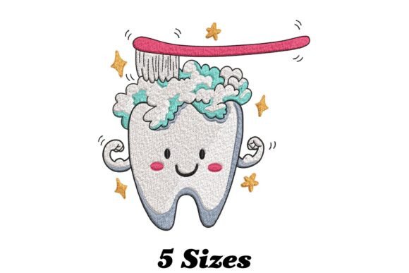 Review: Tooth and Brush Embroidery Design