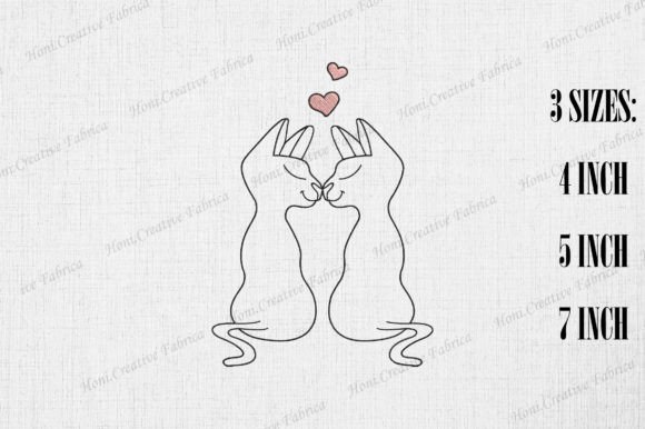 Reviewing the Cute Love Cat Couple Valentine’s Day Design