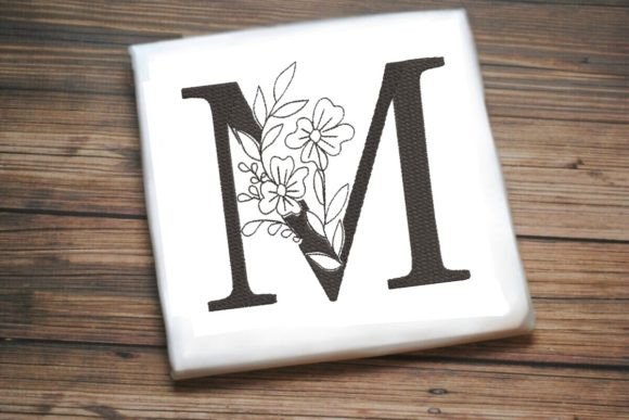 Reviewing the M Floral Monogram Alphabet Decoration
